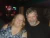 Coconutty Brenda loves hearing music at The Purple Moose & visiting w/ owner Gary Walker.